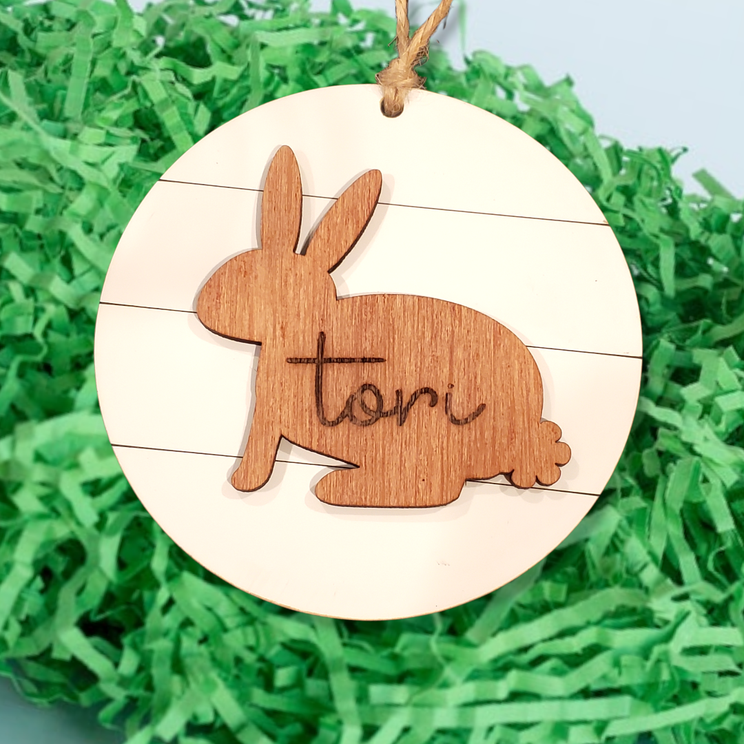 Shiplap Easter tags