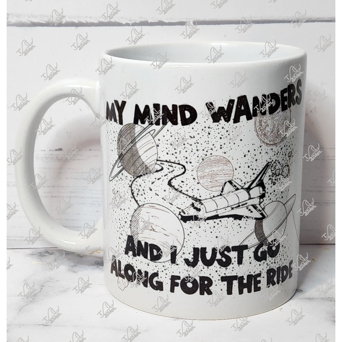 My Mind Wanders mug