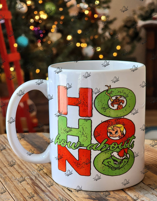 HoHoHo Grinch mug